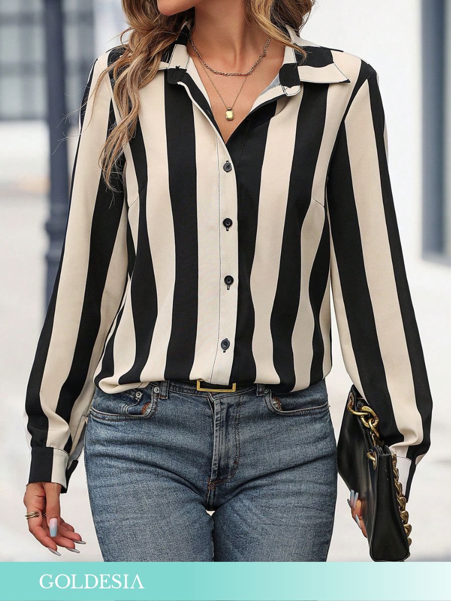 CAMISA A RAYAS Camisa 02 Goldesia