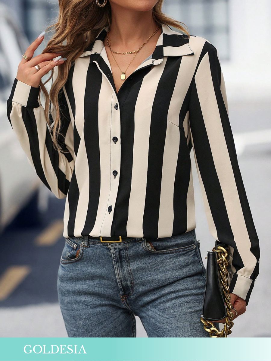 CAMISA A RAYAS Camisa 02 Goldesia