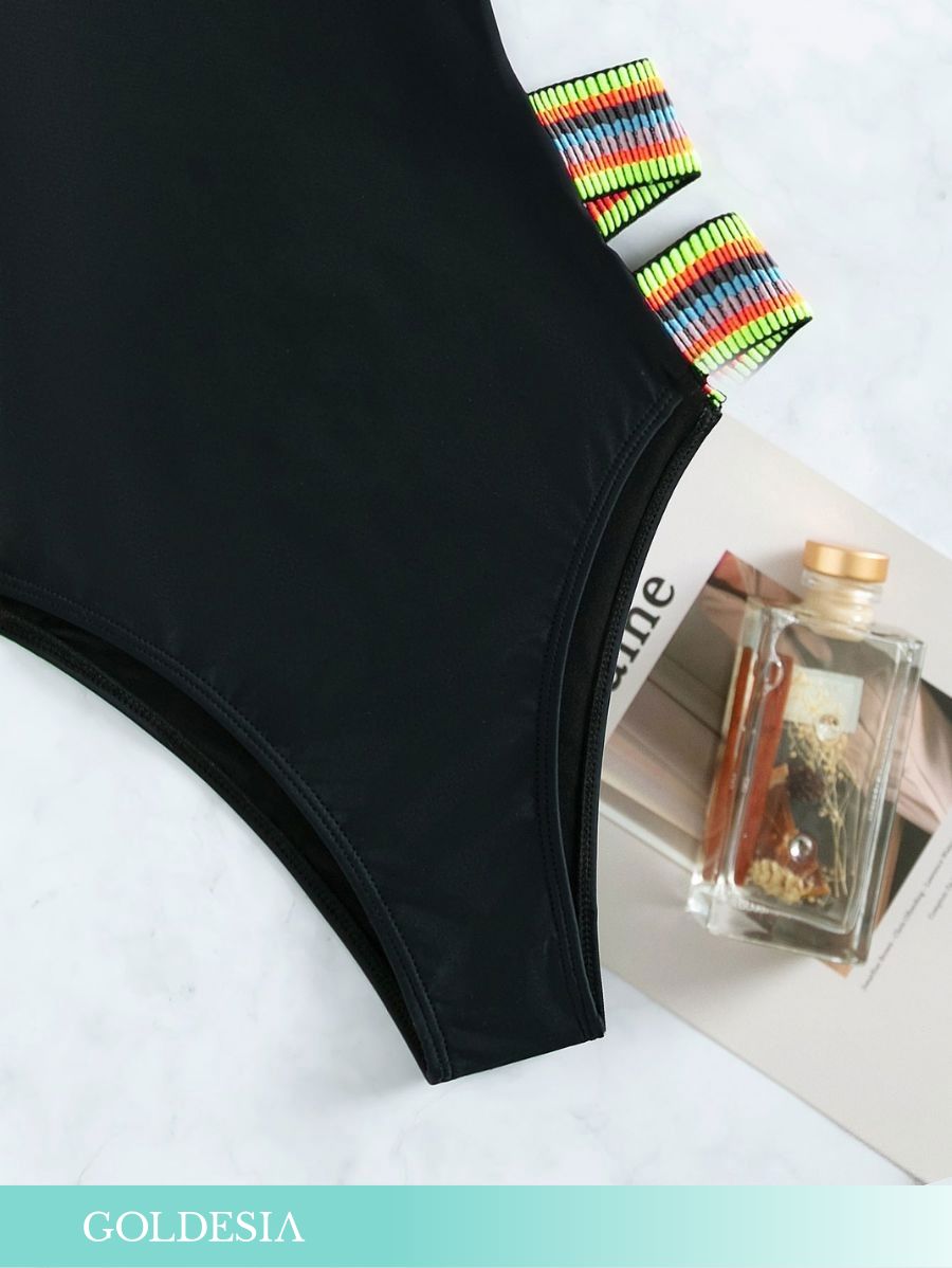 ENTERIZA CON TIRANTES A RAYAS Enteriza 48 Goldesia