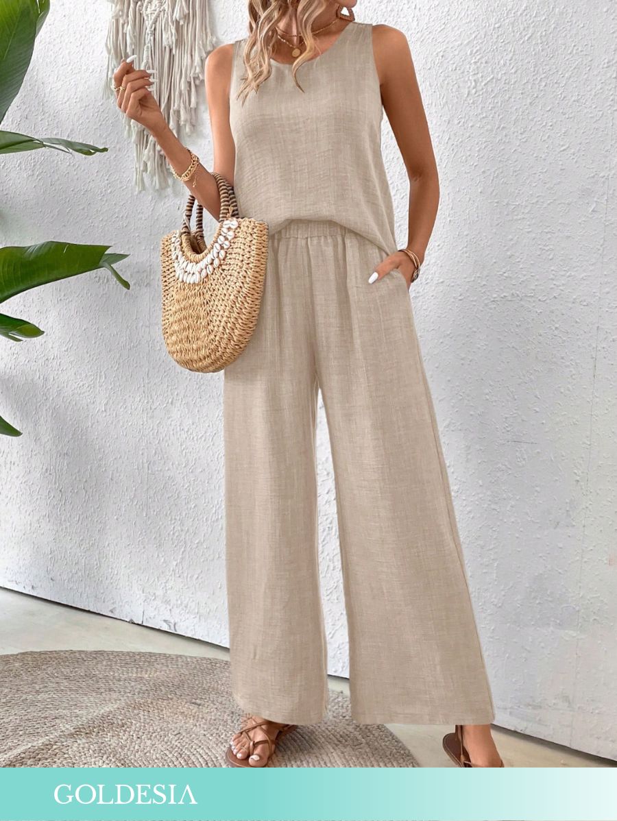 CONJUNTO CON DETALLE EN ESPALDA Conjunto 16 Goldesia 