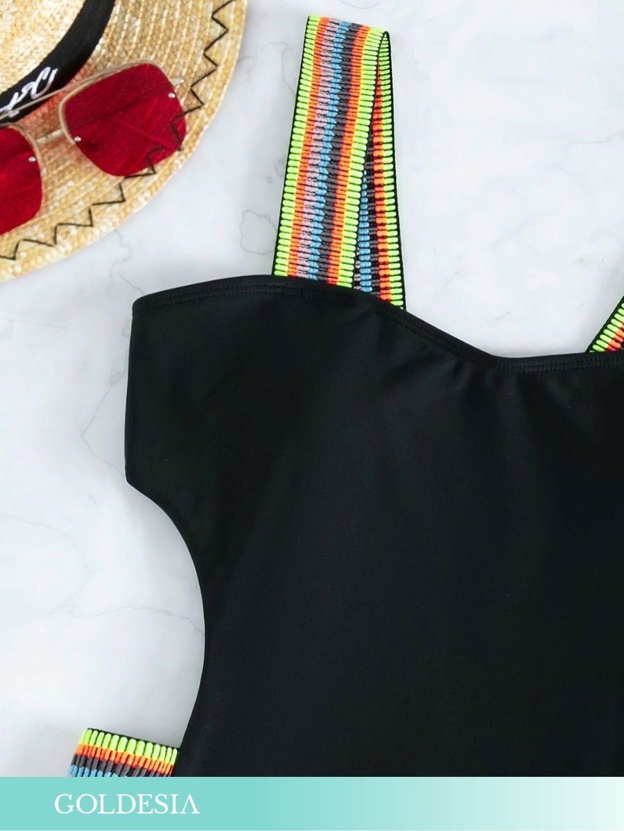 ENTERIZA CON TIRANTES A RAYAS Enteriza 48 Goldesia 